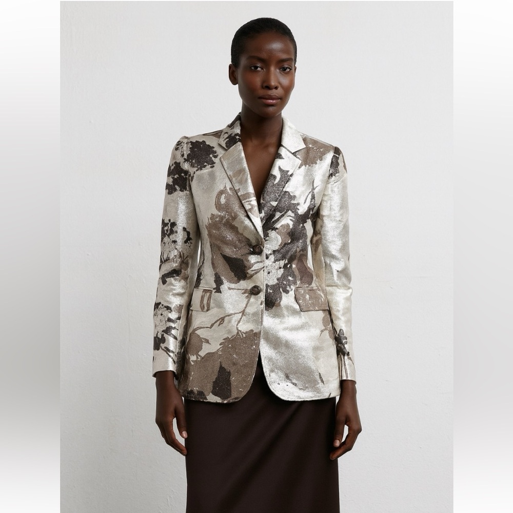 Lafayette 148 New York Linen/ Cotton Blazer